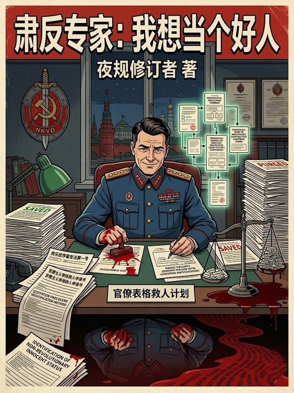 肃反专家：我想当个好人 封面